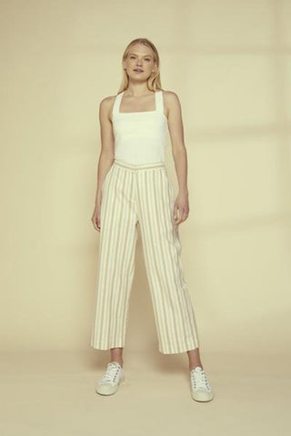 Emerson Striped Trousers | Wearwell Sustainable, Ethical Clothing + Accessories