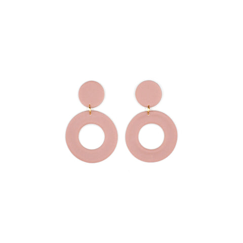 Drop Hoop Earrings | Wearwell Sustainable, Ethical Clothing + Accessories