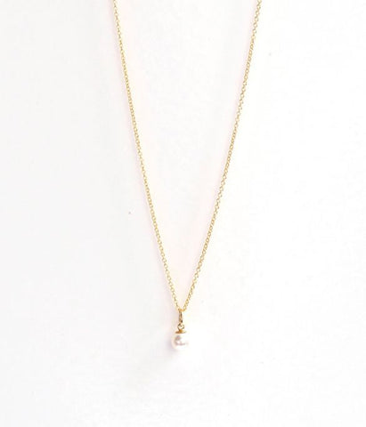 Pearl Charm Necklace | Wearwell Sustainable, Ethical Clothing and Accessories