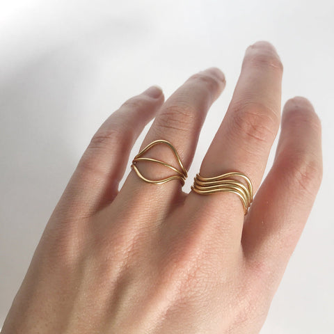 Curve Ring | Wearwell Sustainable, Ethical Clothing and Accessories