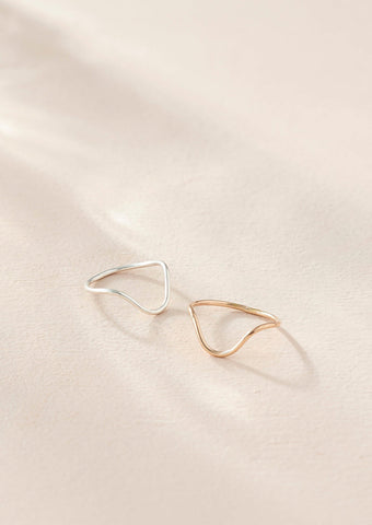 Curve Ring | Wearwell Sustainable, Ethical Clothing + Accessories