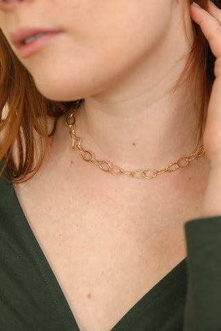 Bailey Necklace, Gold | Wearwell Sustainable, Ethical Clothing and Accessories