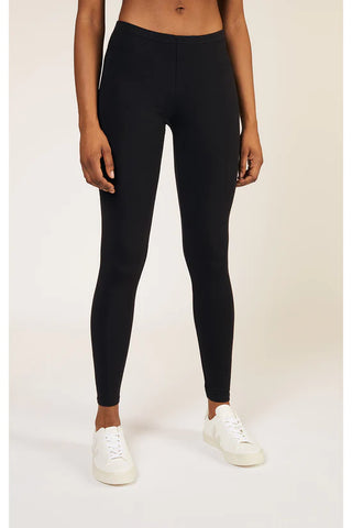 Classic Cotton Leggings, Black | Wearwell sustainable, eco-friendly fashion and accessories