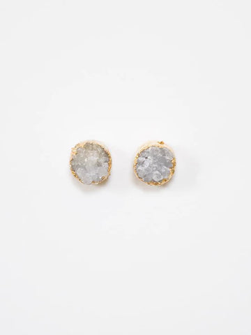 Florence Studs, Gold | Wearwell sustainable, eco-friendly fashion and accessories