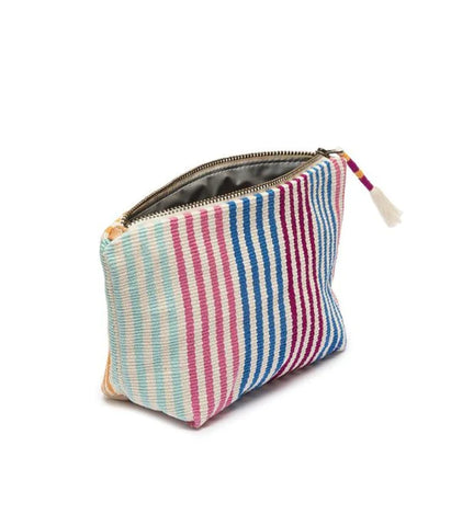 Mini Cristina Pouch, Moras Rainbow Stripe | Wearwell sustainable, eco-friendly fashion and accessories