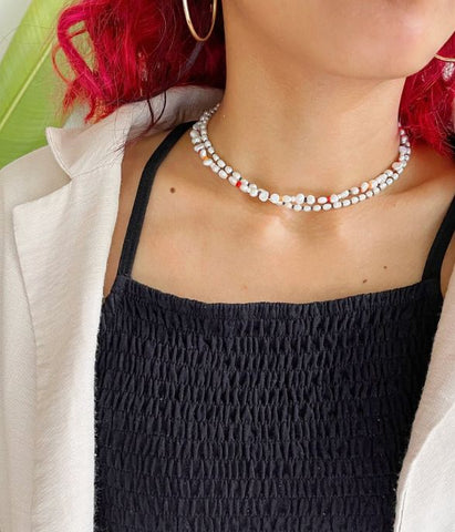 Pearl Choker Necklace | Wearwell sustainable, eco-friendly fashion and accessories