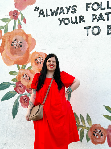 Rachel, Instagram Curvy Colorful and Awkward | Wearwell sustainable, eco-friendly fashion and accessories