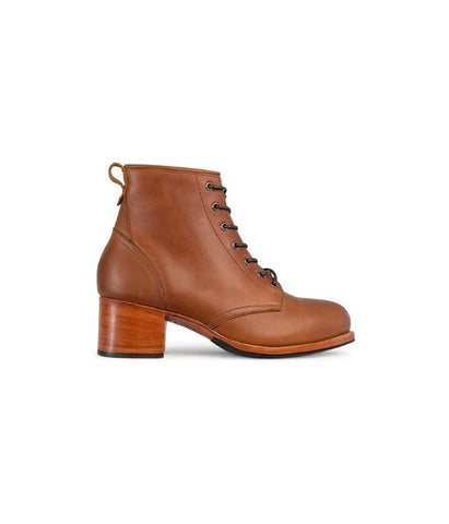 The Elena Boots, Caramel Brown | Wearwell sustainable, eco-friendly fashion and accessories