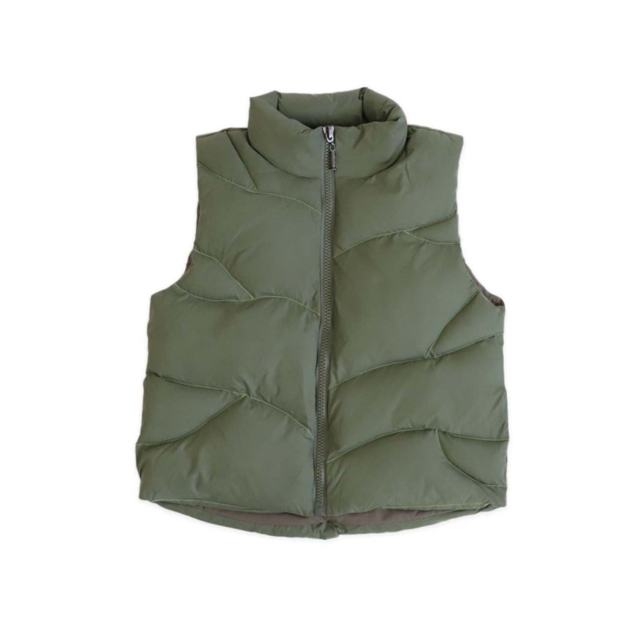 深緑(ふかみどり) ryaw Leaf vein VEST | www.tegdarco.com