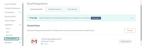 EMAIL INTEGRATIONS