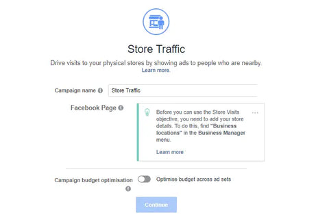 STORE TRAFFIC FACEBOOK ADS