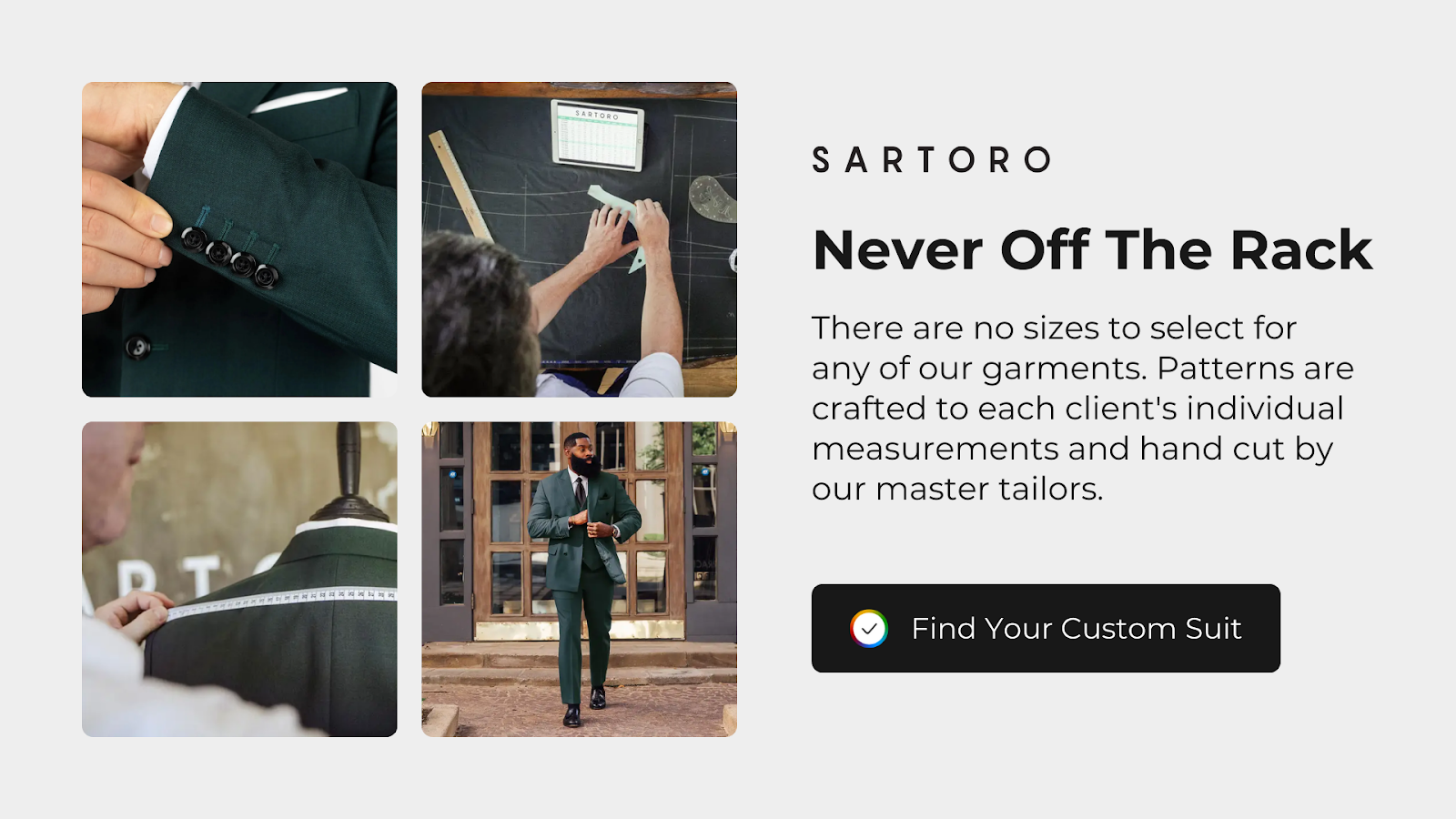 Find Your Custom Suit