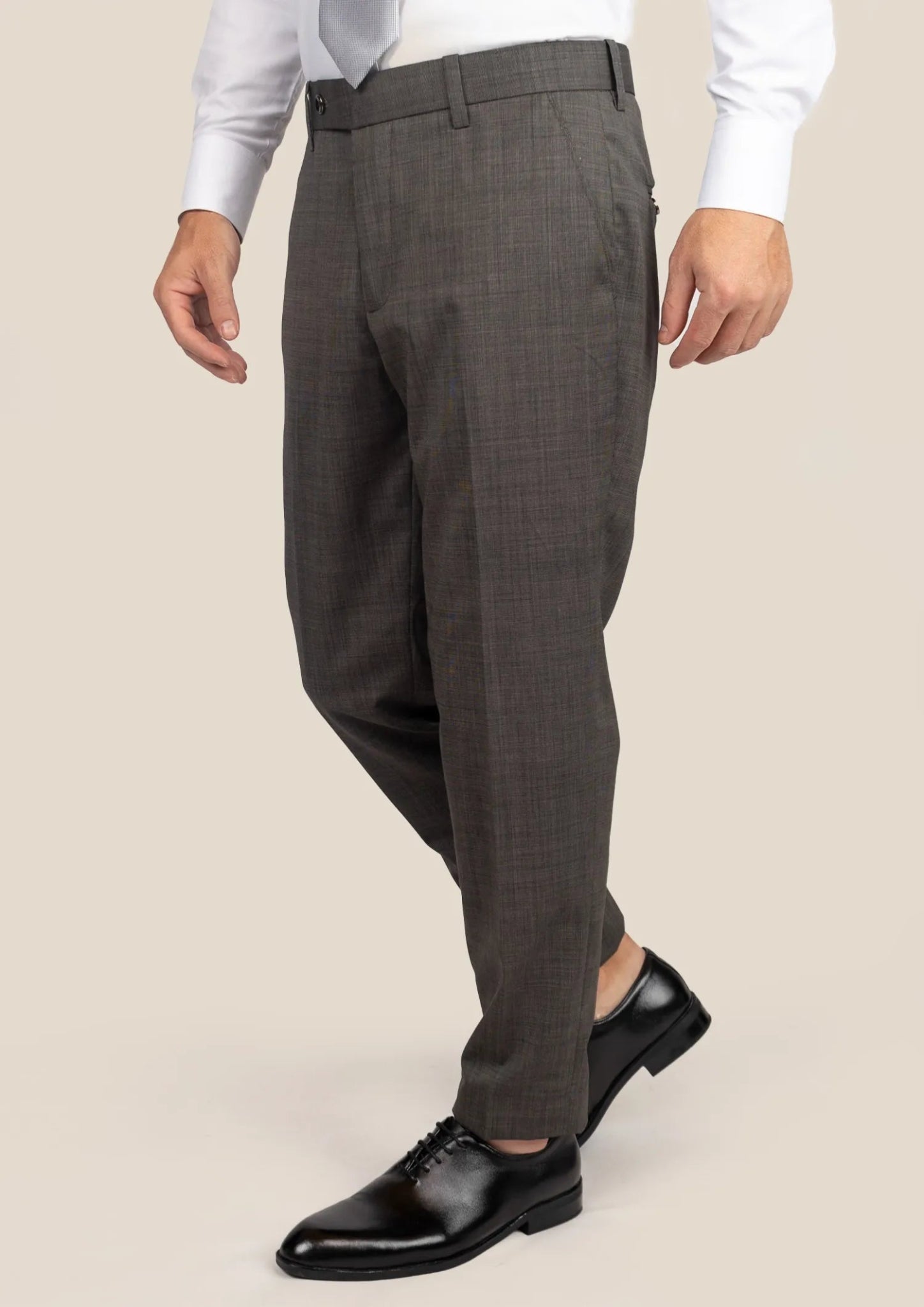 ellis carbon grey pindot suit 764189