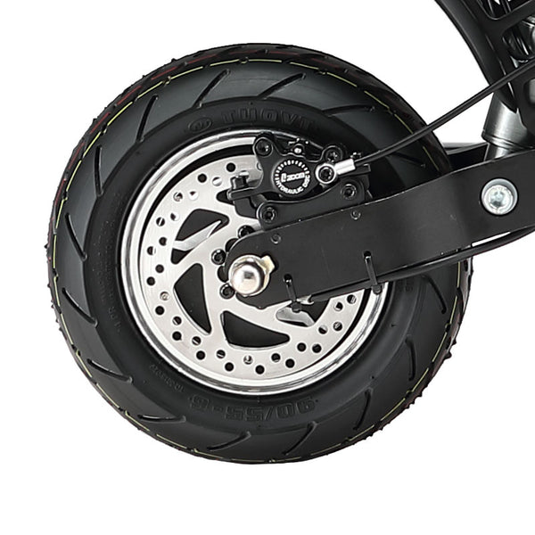 10-inch-road-tires-and-hydraulic-brake-of-Teewing-Q7 Pro-Electric-Scooter