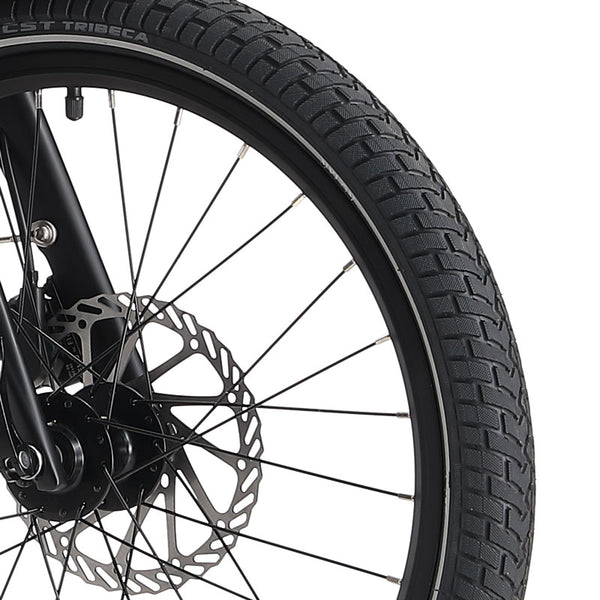 20 Inch CST Tribeca tires  of Teewing T20 Full Carbon Electric Folding Bike