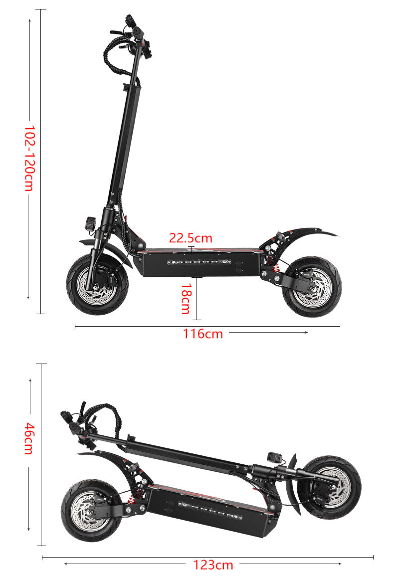 Geometry-of-Teewing-Q7-Pro-Electric-Scooters