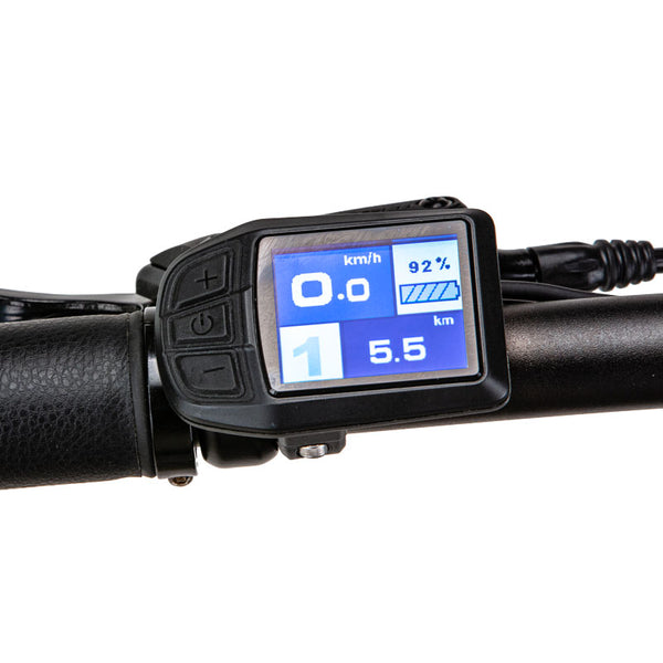 LCD-Display-of-Teewing-T20-Carbon-Electric-Folding-Bike-Black