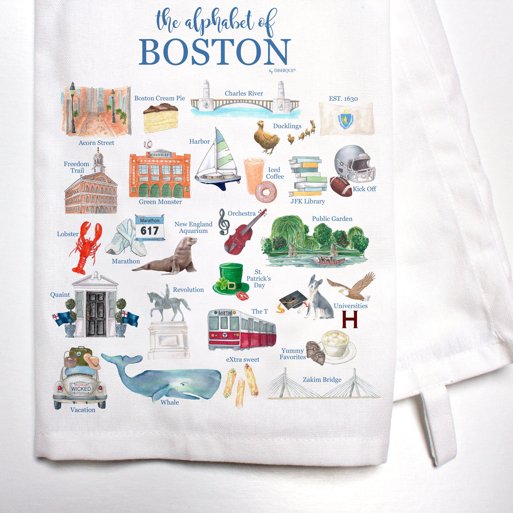 iD Chicago-Linen Kitchen Towels