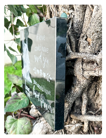 Outdoor Granite Pet Memorial