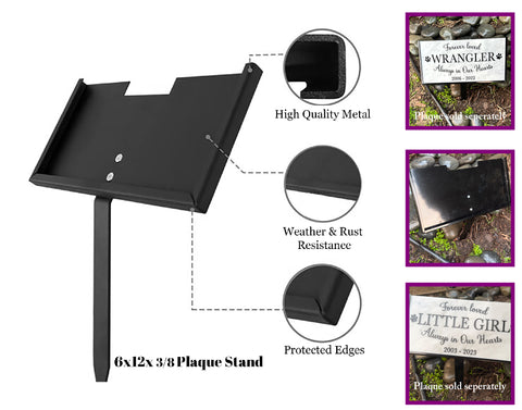 Stake for 6x12x3/8