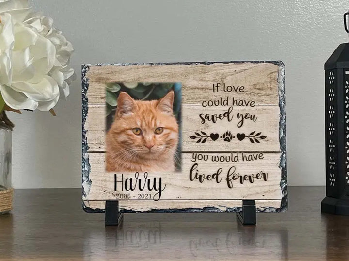 Personalized Cat Memorial Plaque