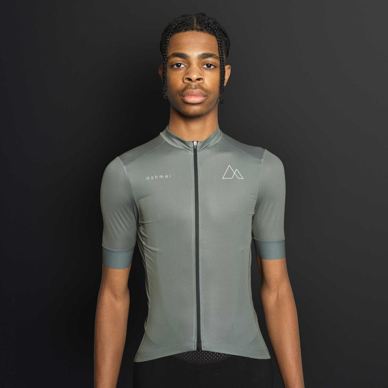 Ashmei ashmei Men's Infinity Colour Cycle Jersey - Olive | +10% off first purchase with Sign-up