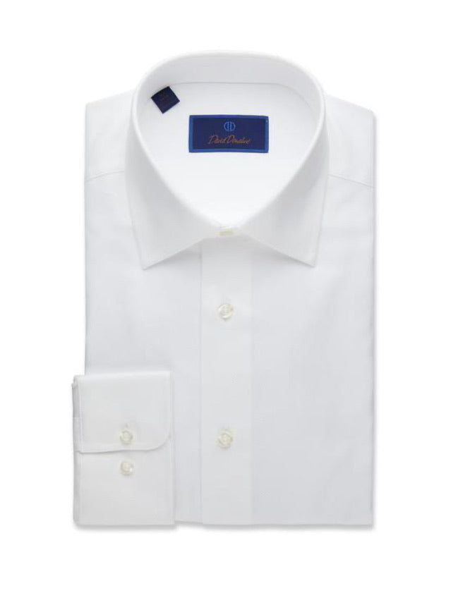 david donahue white dress shirt