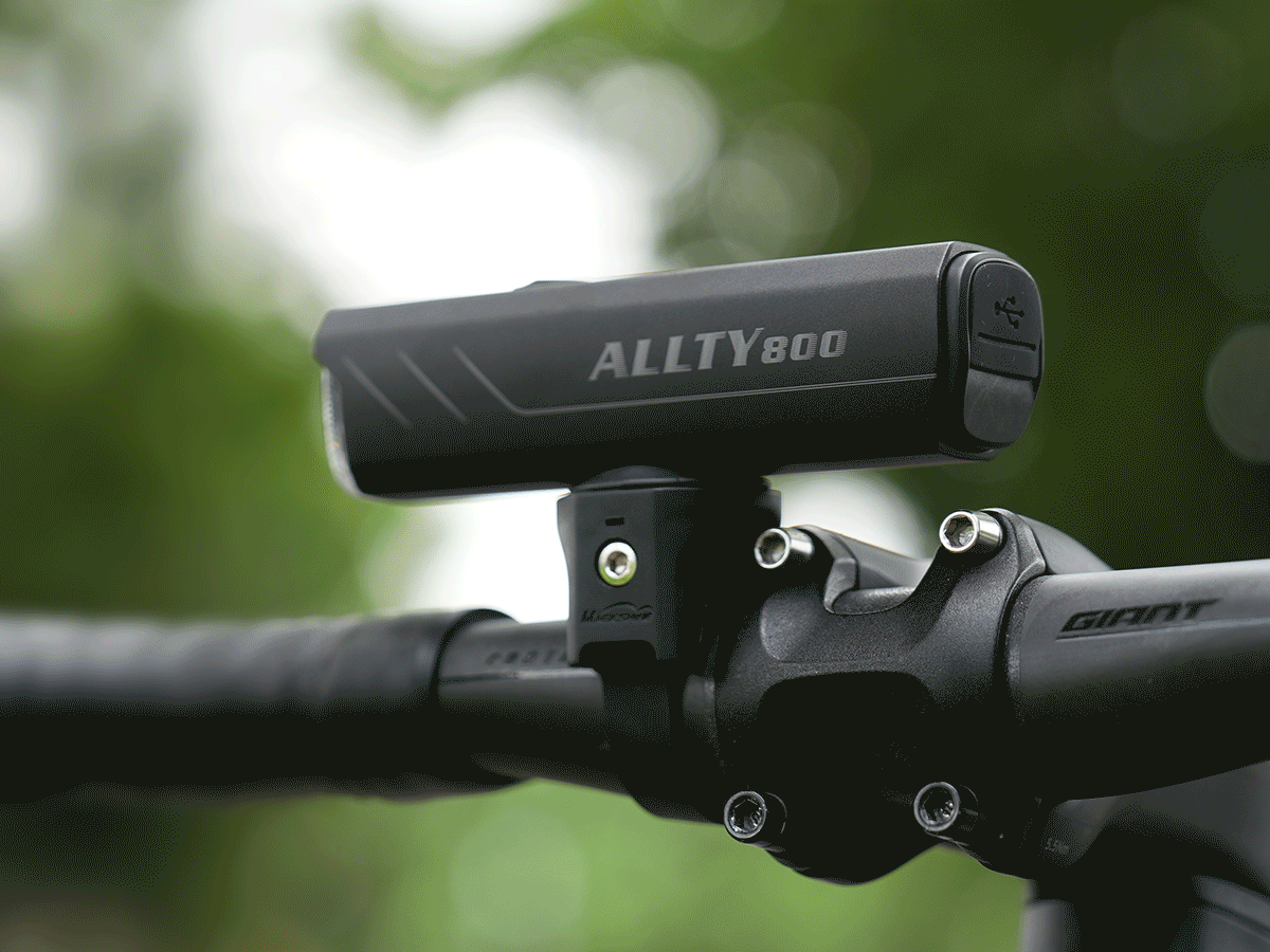 ALLTY 800 V2.0 Bike Light with Easy Mounting