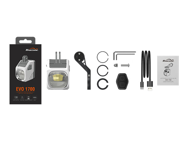 Magicshine EVO 1700 Bike Front Headlight Beam Cutoff Review