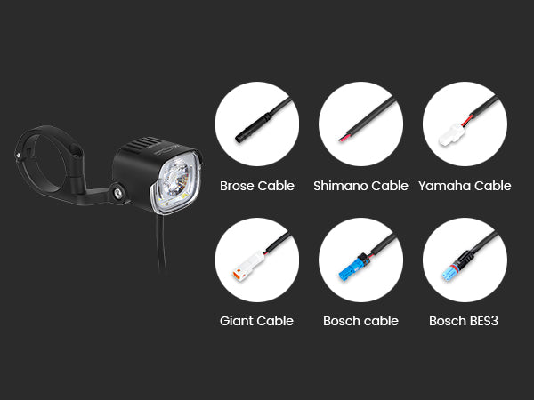 6V-12V E-bike Compatible