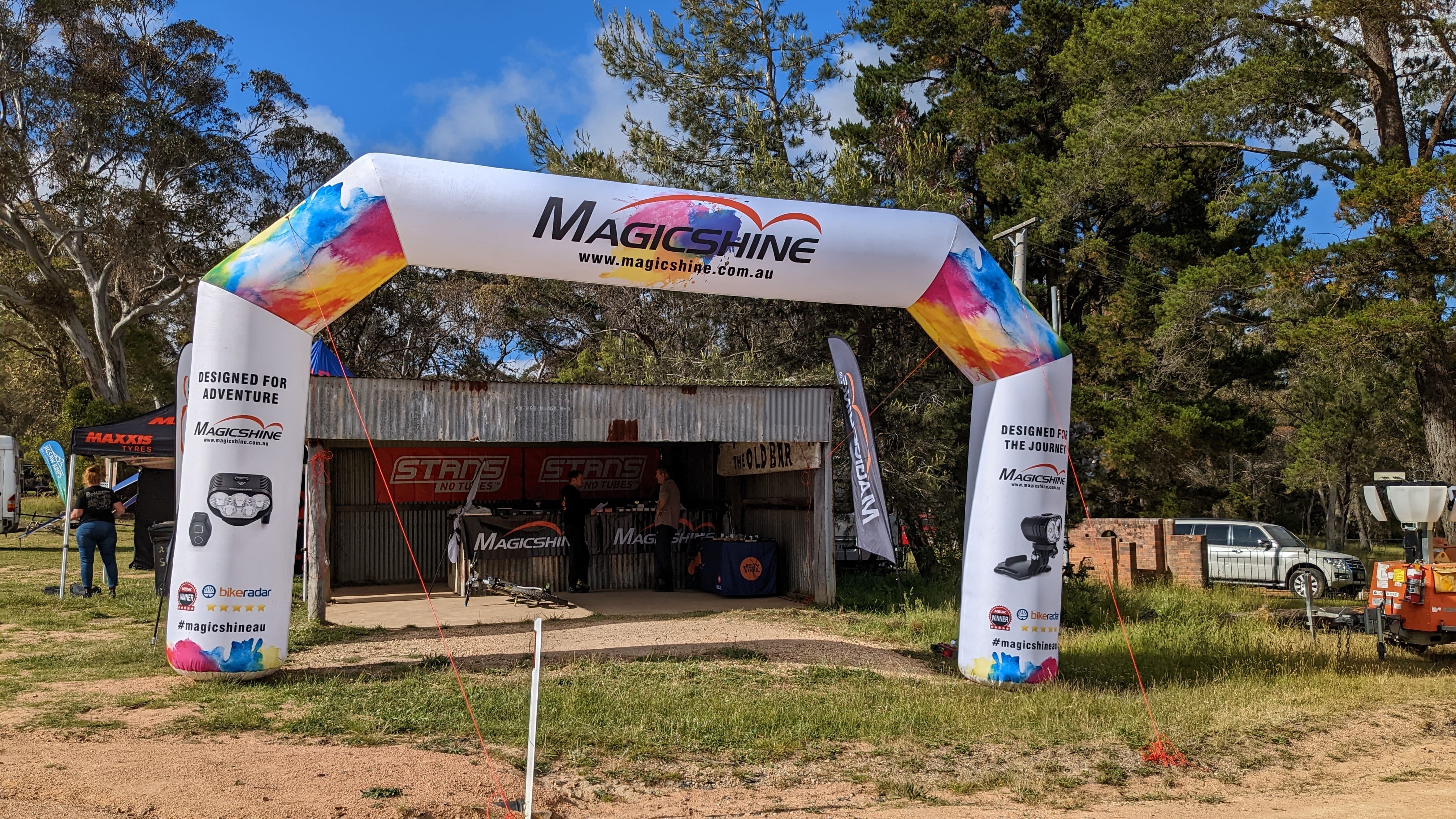 Magicshine Partnership with Rocky Trail
