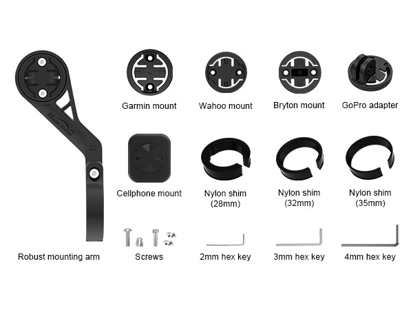 MAS OUT FRONT MOUNT MJ-6538 Package List