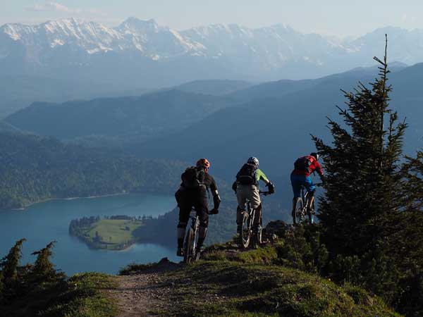 mountain biking