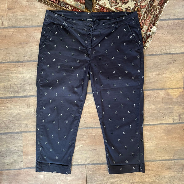 CHINO PANTS BLUE SEVEN ANKLE