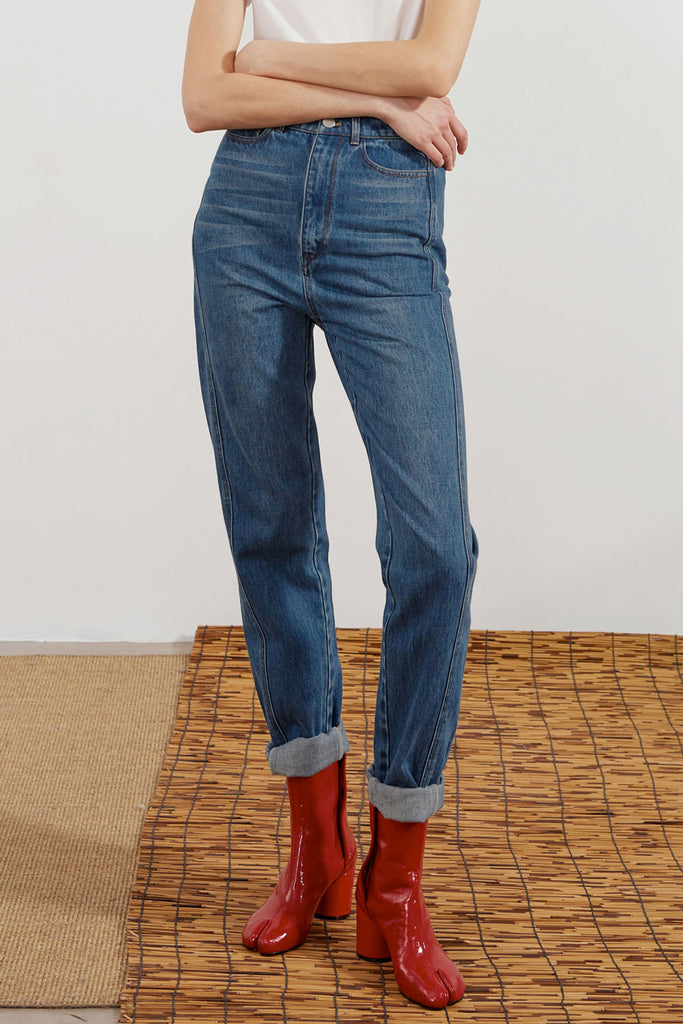 mother denim high rise