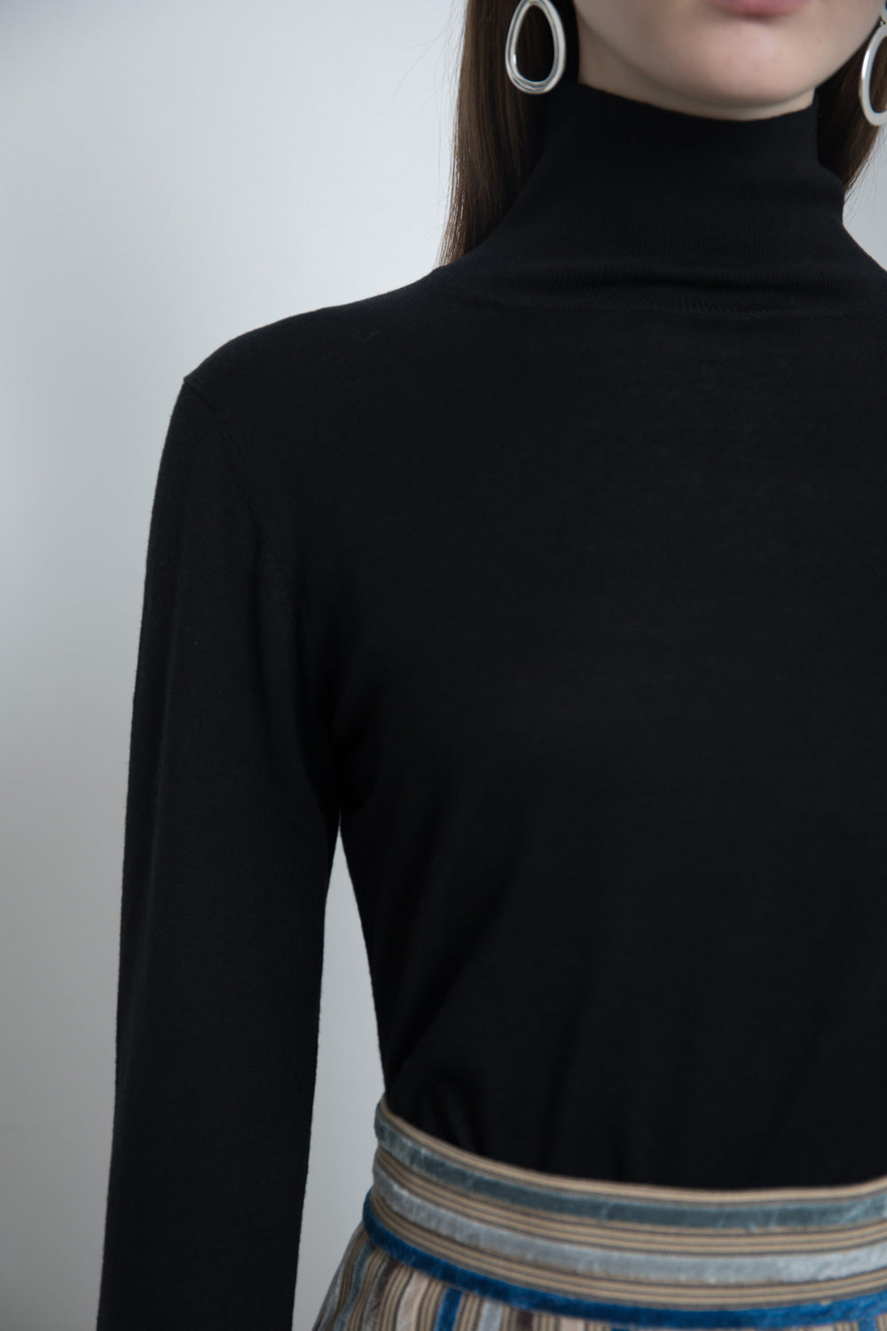 cotton turtleneck shirt