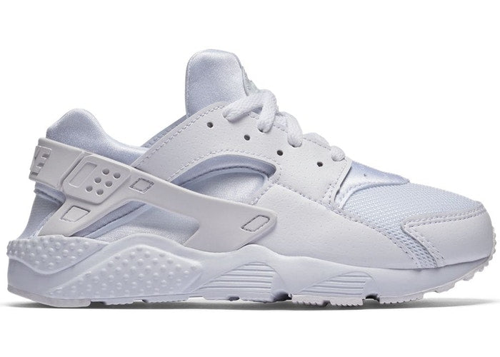 nike air huarache shoes triple white