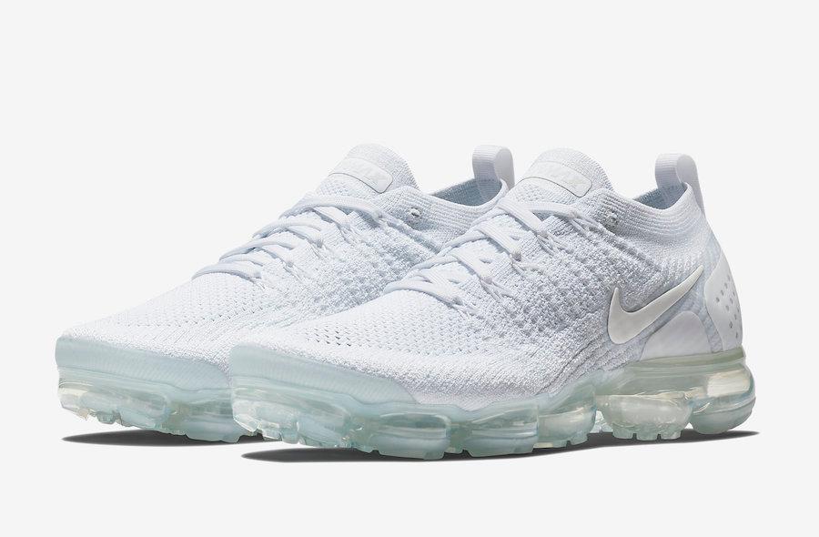 Nike Air VaporMax Flyknit 2 White Pure 