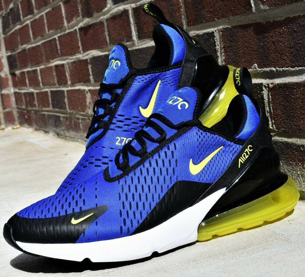 nike air max 270 game royal dynamic yellow