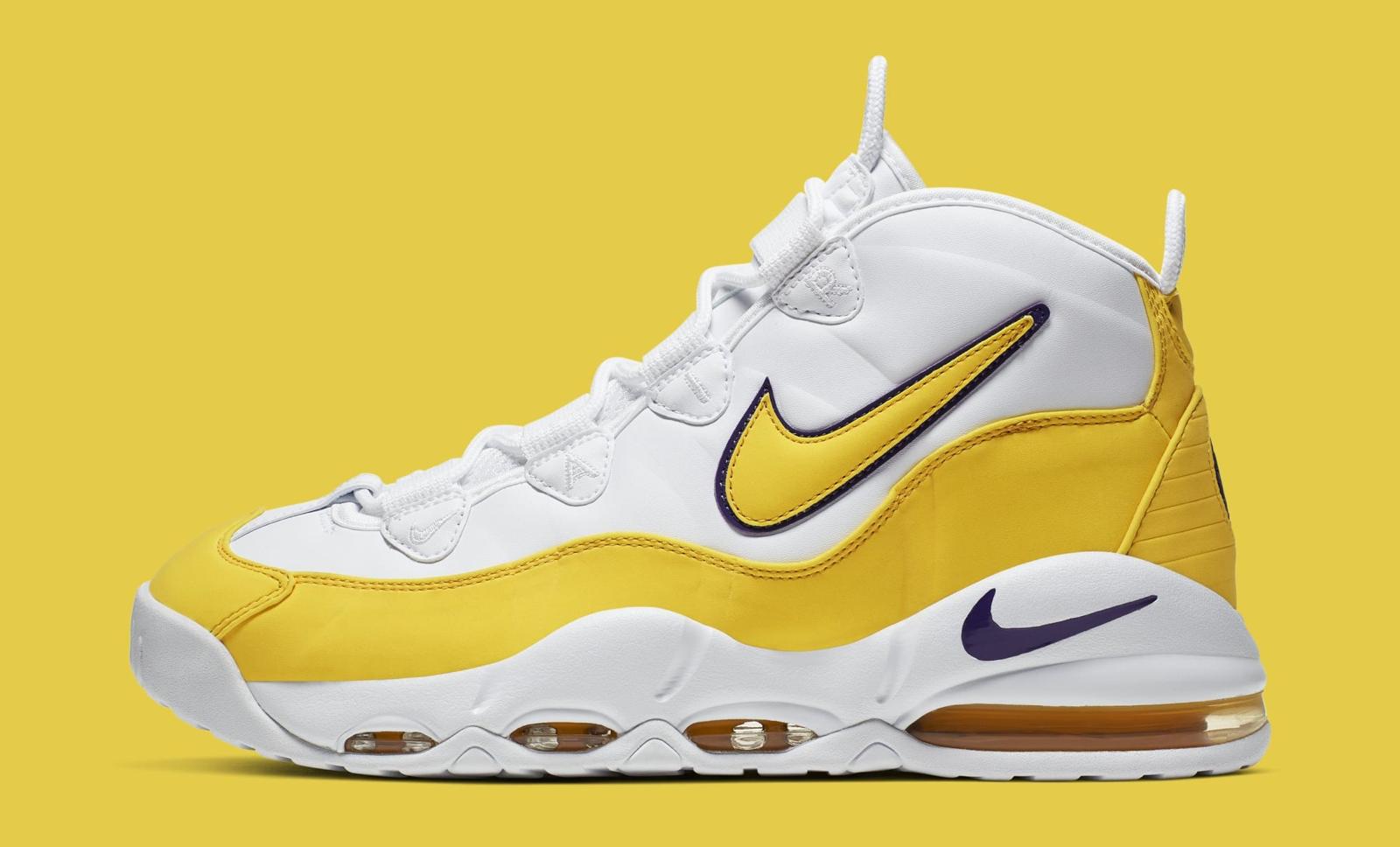 nike air max uptempo lakers