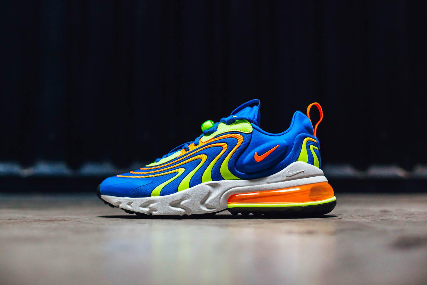 nike air max 270 react eng soar total orange volt