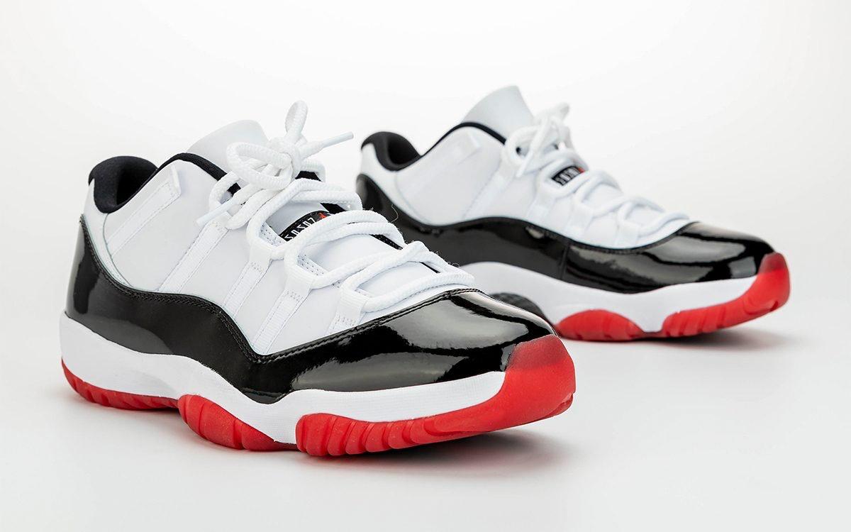 jordan 11 low concord bred grade school