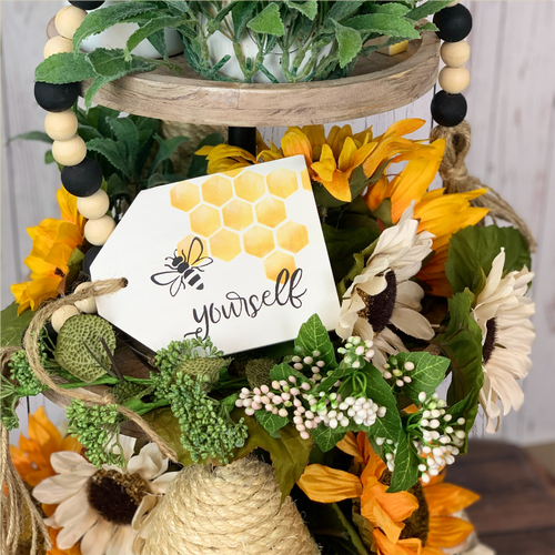 Farm Fresh local honey bee decor for the home – Backyard Dahlia