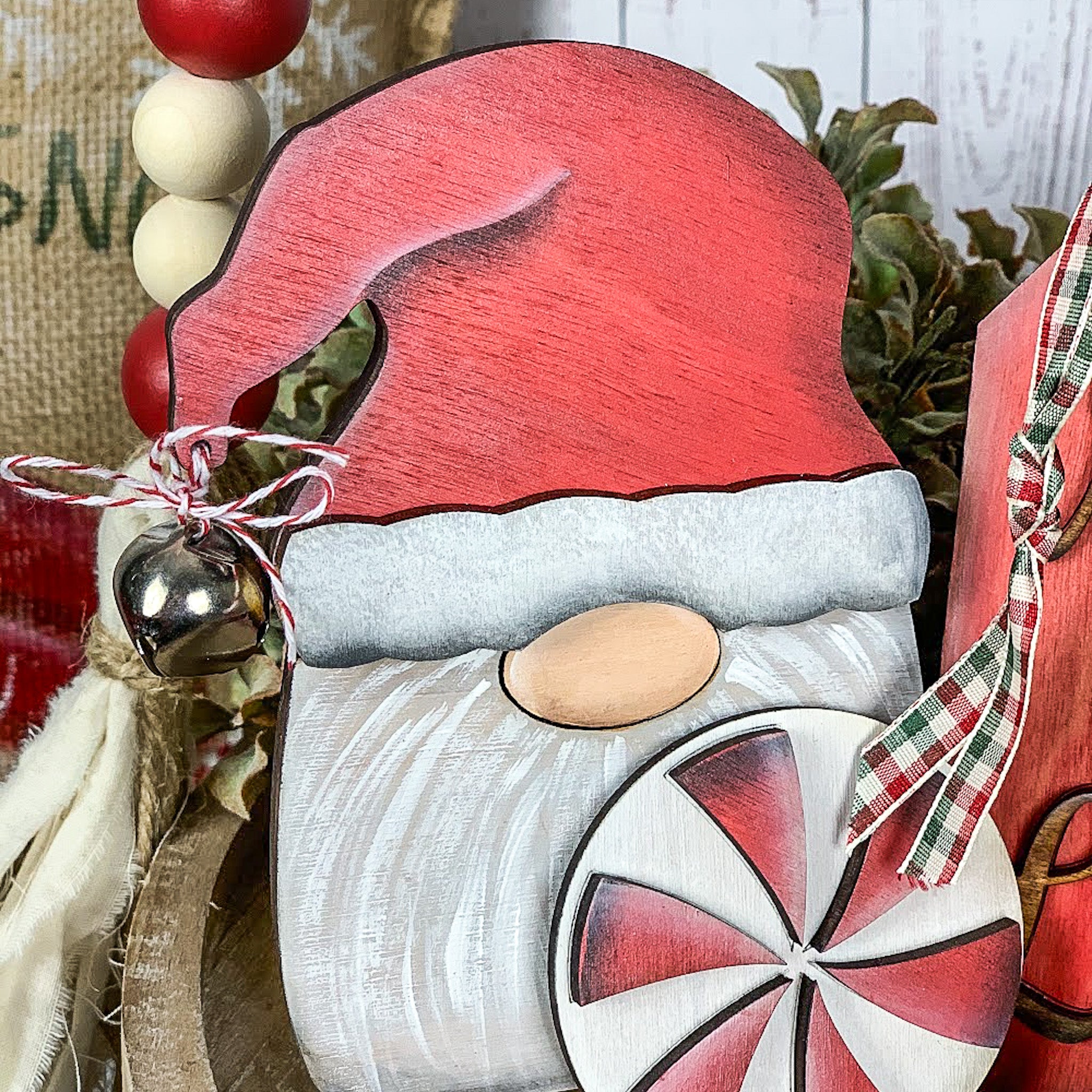  Santa 3D Sign 