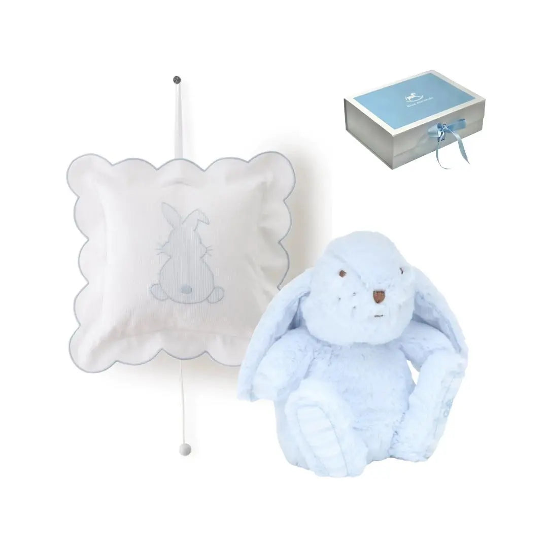 Blue Almonds Ltd Blue Bunny New Born Gift Blue Almonds Ltd