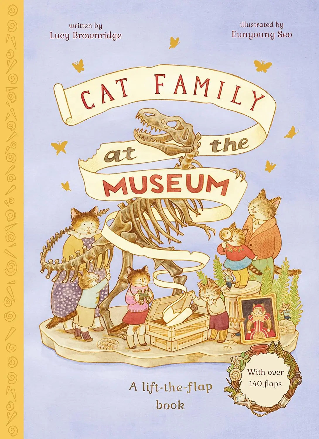 Blue Almonds Ltd Cat Family at The Museum - A Lift-The-Flap Book Macmillan