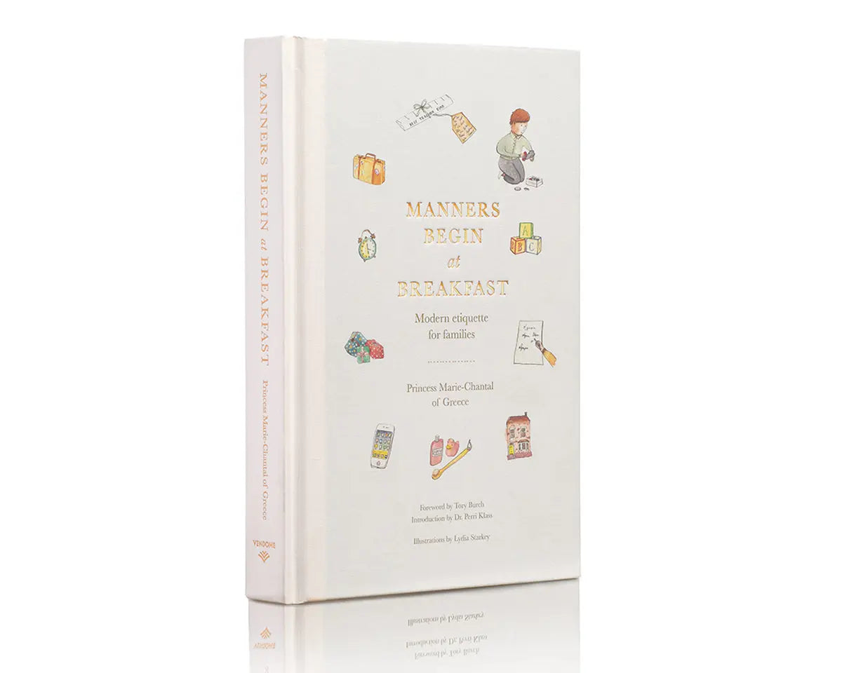 Manners Begin At Breakfast Book-Books-Marie-chantal-Blue Almonds-London-South Kensington