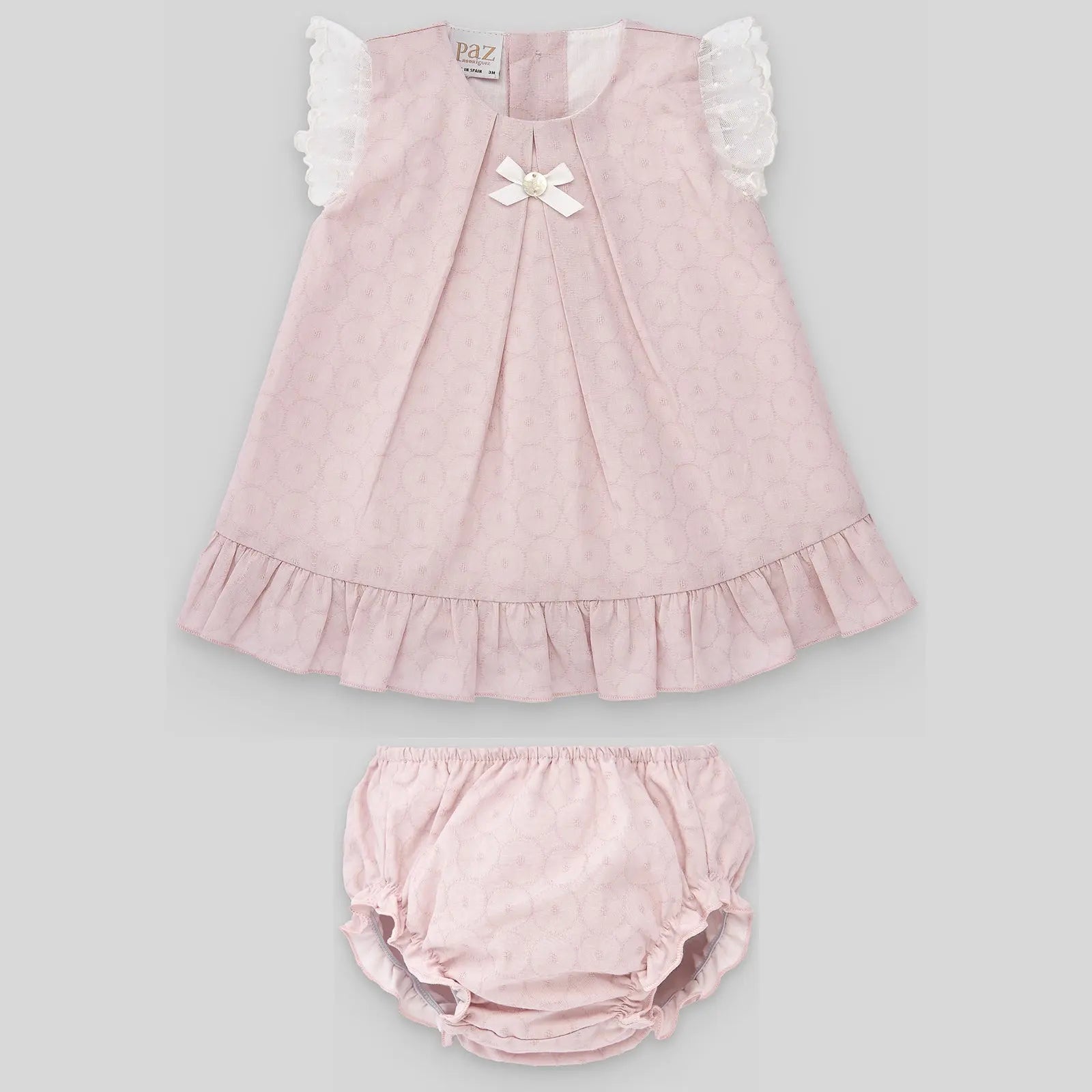 Blue Almonds Ltd Girl's Dress Set in Magnolia paz rodriguez