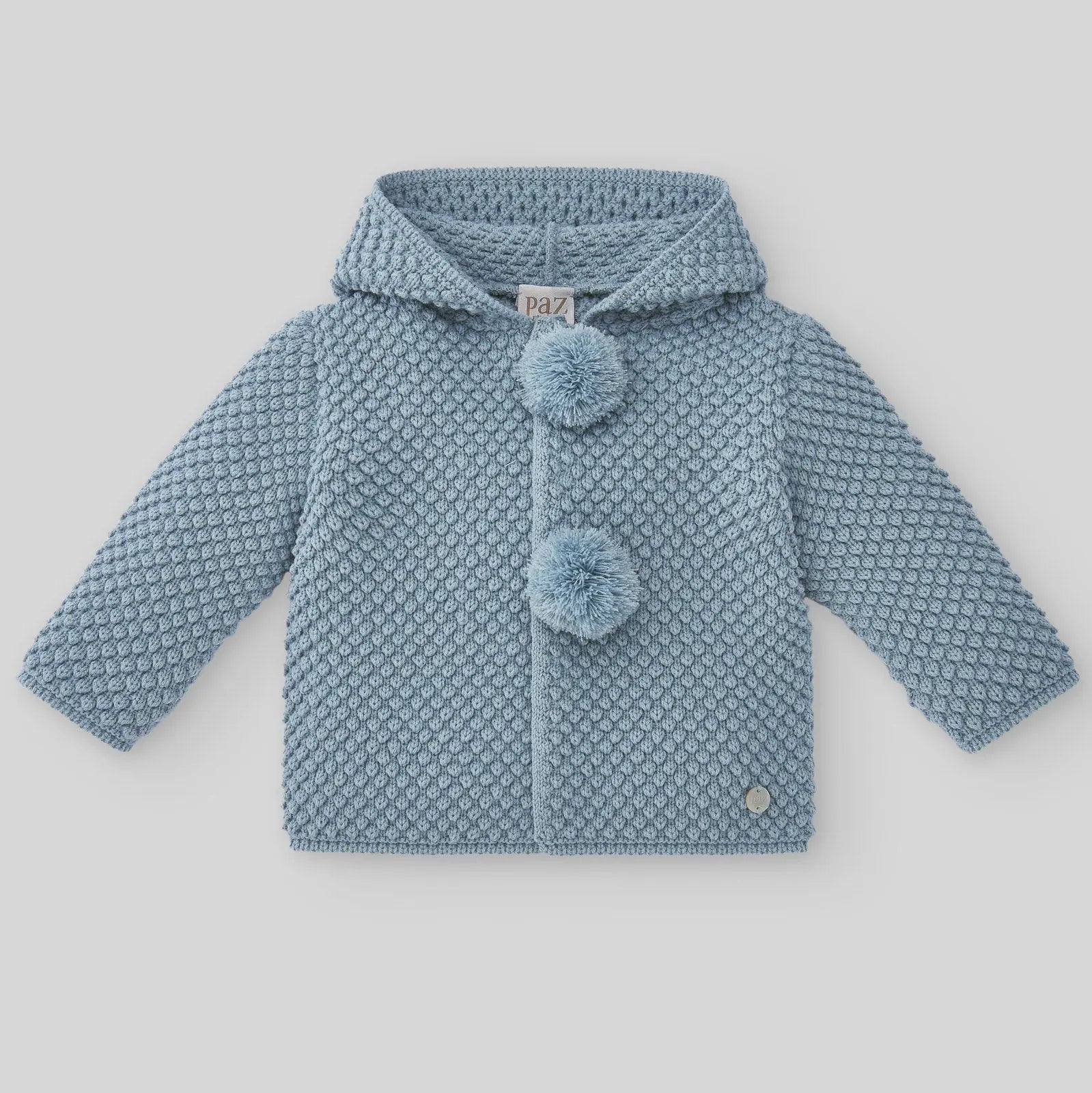 Baby Boys Knit Coat - Blue Sunset-Little outfits-Paz Rodriguez-Blue Almonds-London-South Kensington