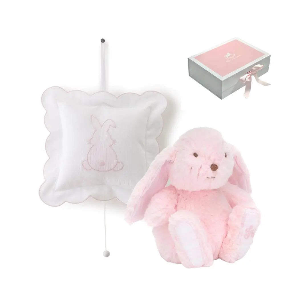 Blue Almonds Ltd Pink Bunny New Born Gift Blue Almonds Ltd